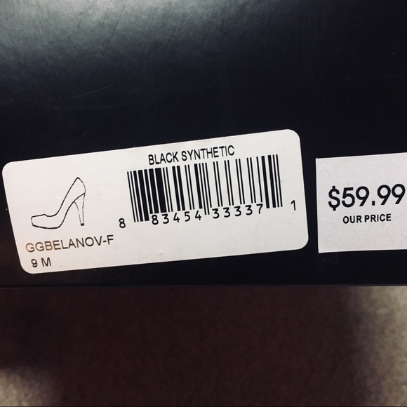 GUESS PATENT LEATHER BLACK PUMPS✨ - Picture 7 of 7